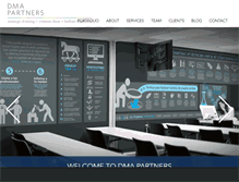Tablet Screenshot of dma-partners.com